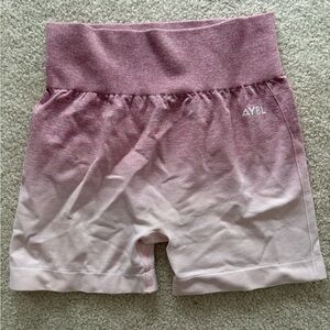 AYBL Women's Gradient Pink Bike Shorts
